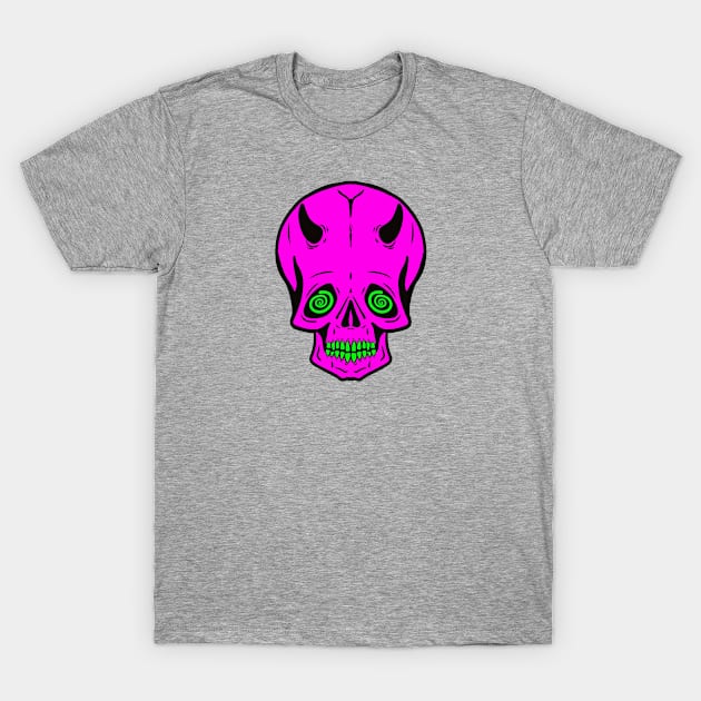 Pop skull T-Shirt by AlteredMentalStatus